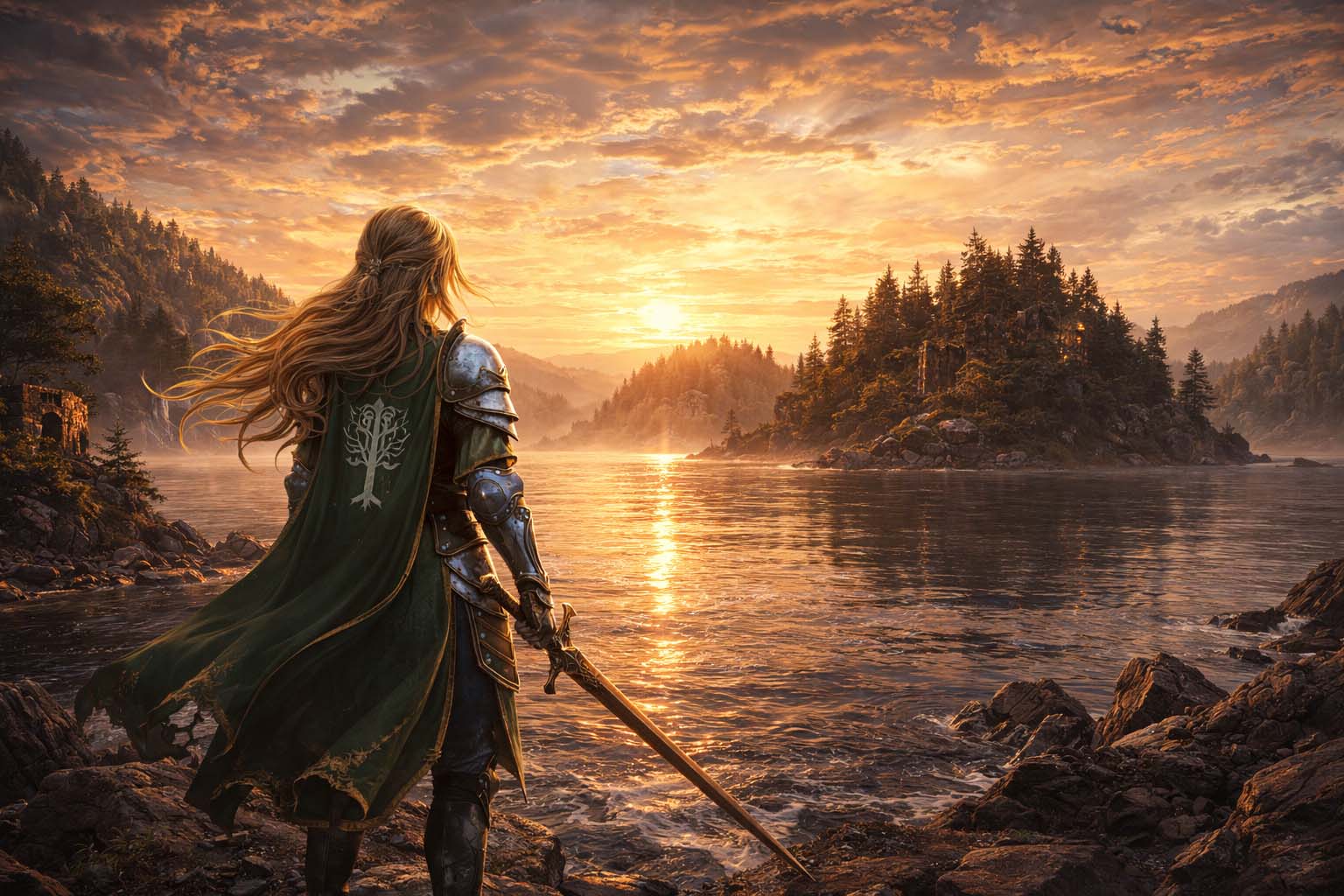 Sylvaen and the golden shores